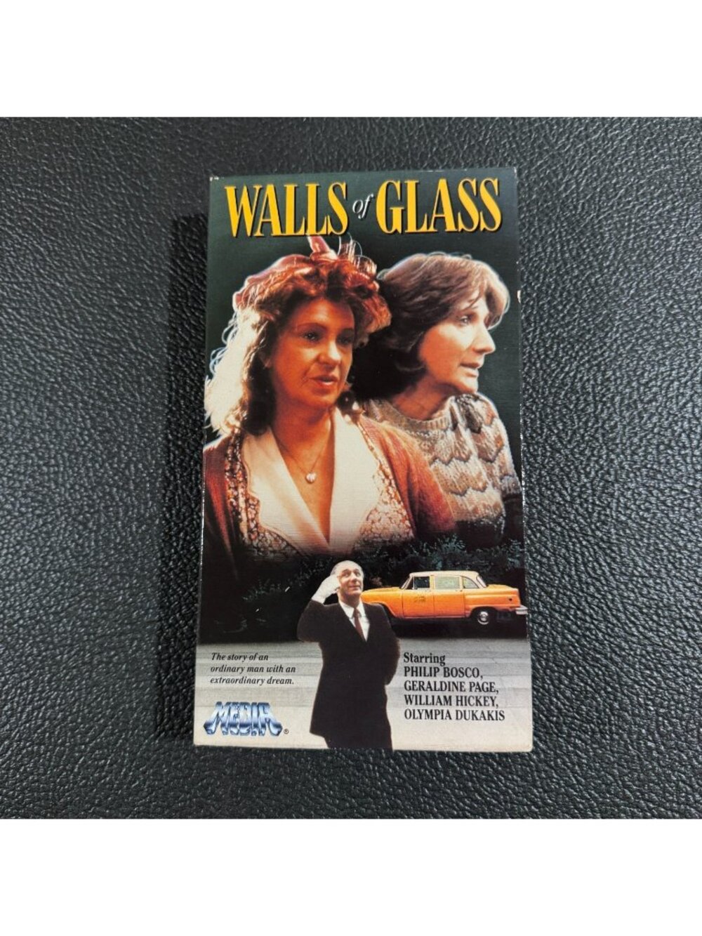 Walls Of Glass VHS Tape Movie 1988 Philip Bosco Geraldine Page OOP